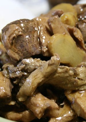 鶏レバーのさっぱり煮-レシピのメイン写真