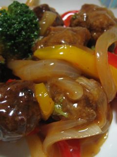 酢豚風肉だんご-レシピのメイン写真