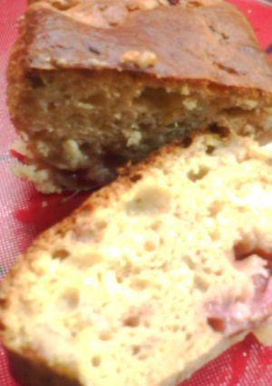 混ぜて焼くだけバナナいちごパウンドケーキ-レシピのメイン写真