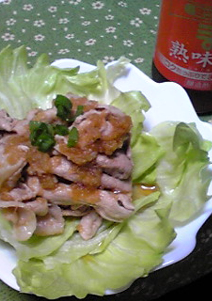 豚しゃぶの大根おろしあえ♪-レシピのメイン写真