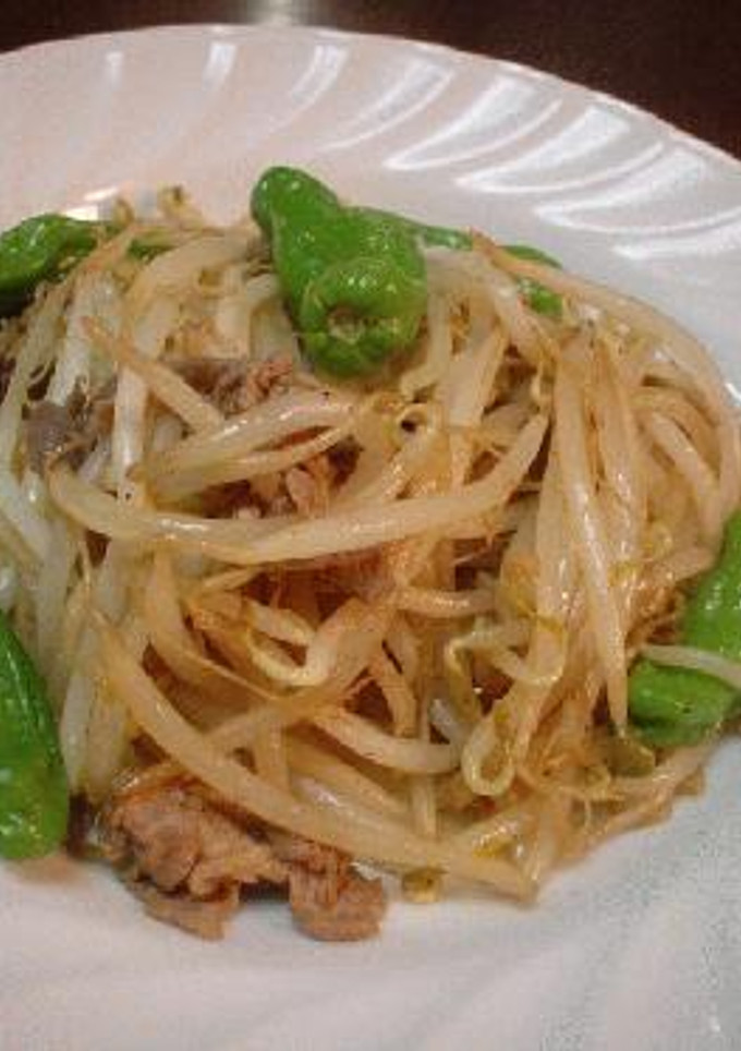 カレー醤で「豚肉ともやし炒め」-レシピのメイン写真