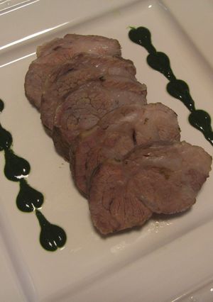緑茶豚　～熟味酢を使って～-レシピのメイン写真