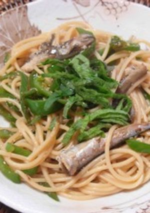 ししゃもの和風パスタ☆焦がしバター醤油味-レシピのメイン写真
