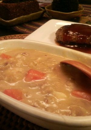 簡単洋食屋風！クリームシチュー-レシピのメイン写真