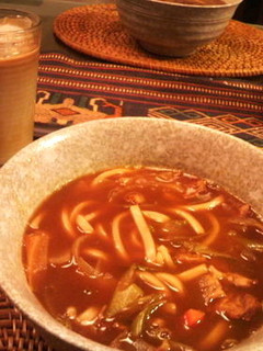 簡単定番!カレーうどん-レシピのメイン写真