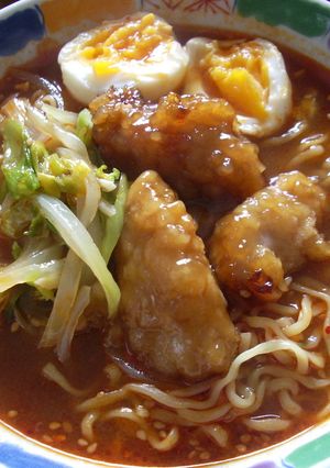 インスタント　四川風ラーメン-レシピのメイン写真