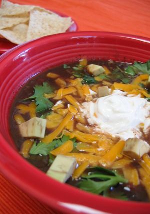 アメリカの南米風黒豆スープ-レシピのメイン写真