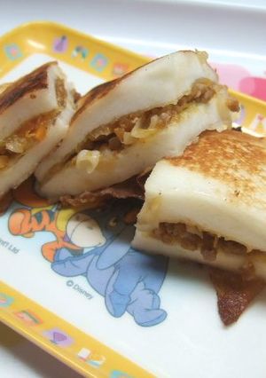 はんぺんのひき肉はさみ焼き-レシピのメイン写真