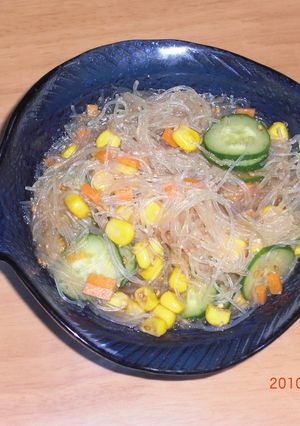 節約☆春雨と野菜の彩り中華サラダ-レシピのメイン写真