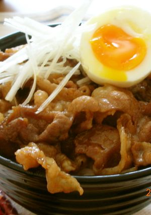 帯広豚丼～豚こまだから大盛りで！-レシピのメイン写真