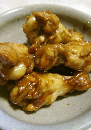 鶏手羽元の煮物-レシピのメイン写真