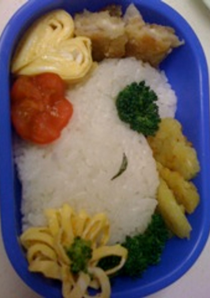 キャラ弁　ぞうさん-レシピのメイン写真