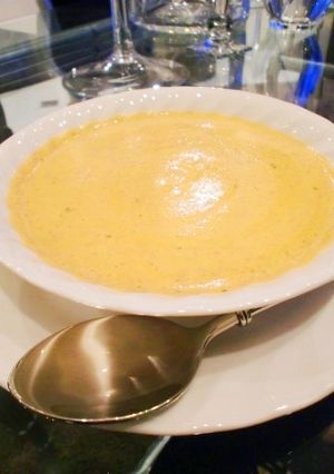ヘルシー　乾燥大豆と人参のスープ-レシピのメイン写真