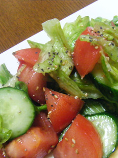 モリモリ食べよ!!生野菜サラダ-レシピのメイン写真