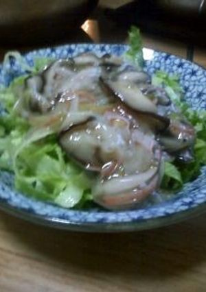 サラダ風☆レタスのカニ風味あんかけ-レシピのメイン写真
