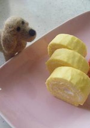 わんこ用ロールケーキ♪-レシピのメイン写真
