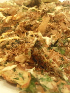 ヘルシー☆春菊とじゃがいものお好み焼き風-レシピのメイン写真