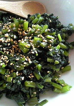 ご飯が食べたくなる☆かぶの葉炒め-レシピのメイン写真