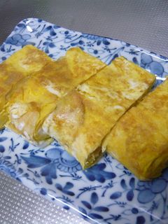 ポテトチップ入り卵焼き-レシピのメイン写真