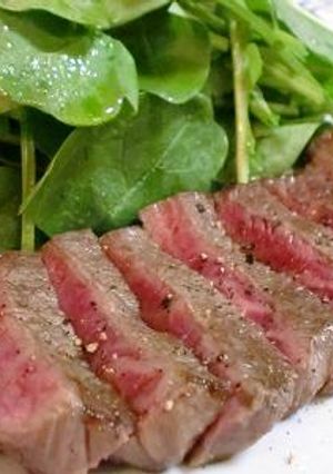 美味い！牛肉ステーキ-レシピのメイン写真