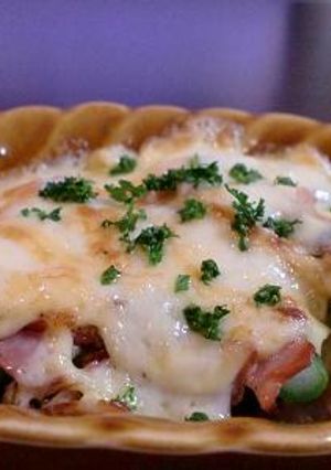 アスパラベーコンのマヨチーズ焼き-レシピのメイン写真