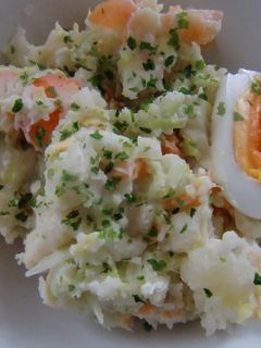 ポテトサラダ+ついでに茹で卵-レシピのメイン写真