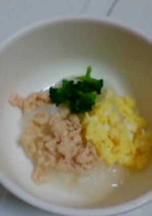 離乳食後期に！三色丼-レシピのメイン写真