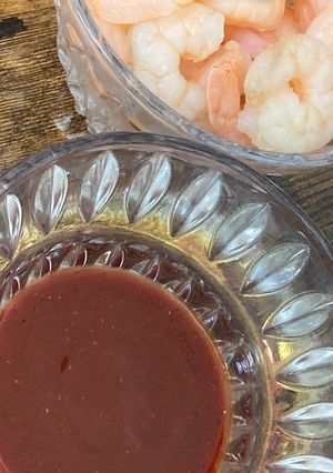 茹でエビとカクテルソース-レシピのメイン写真