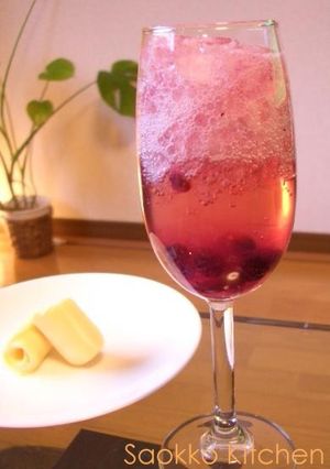 サイダーでカクテル風☆inぷるぷるゼリー-レシピのメイン写真