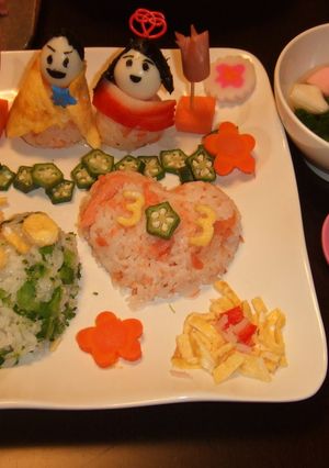 ひな祭りごはん-レシピのメイン写真