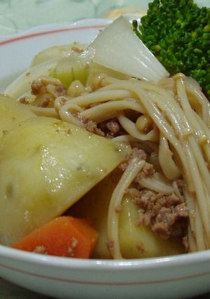ミンチｄｅ肉じゃが-レシピのメイン写真