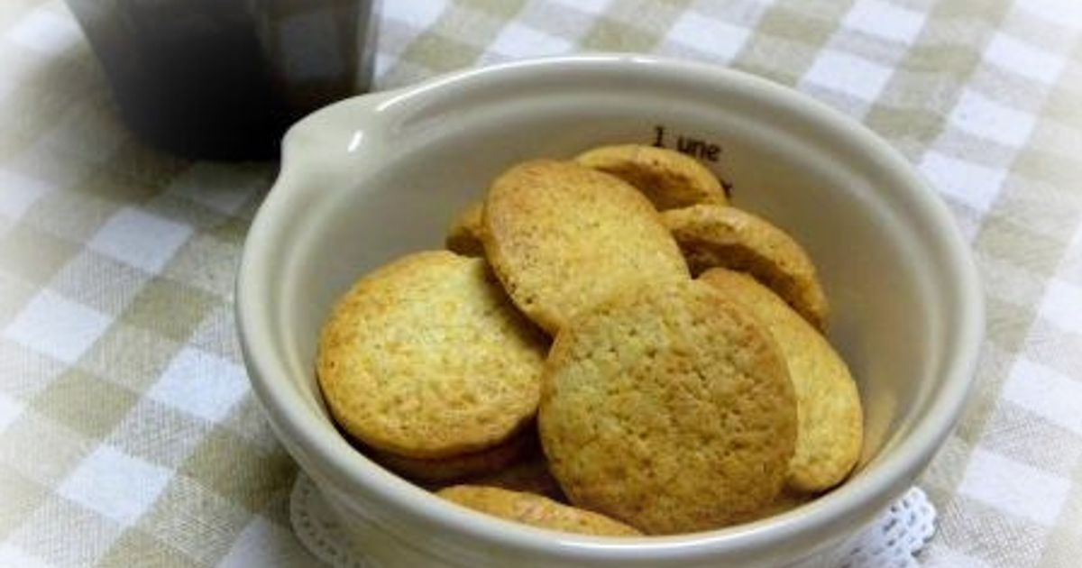 HCMで♪ サクサククッキー by jun jun♪ 【クックパッド