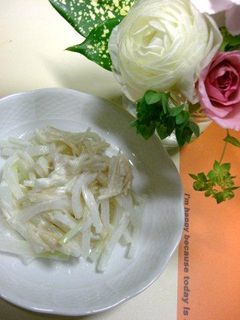 ❀ 簡単・帆立と大根のサラダ ❀-レシピのメイン写真