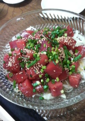 ハワイのお味♪アヒポキ-レシピのメイン写真
