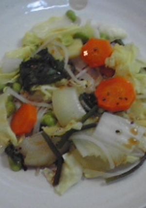 切ってレンジで温めるだけの温野菜サラダ-レシピのメイン写真