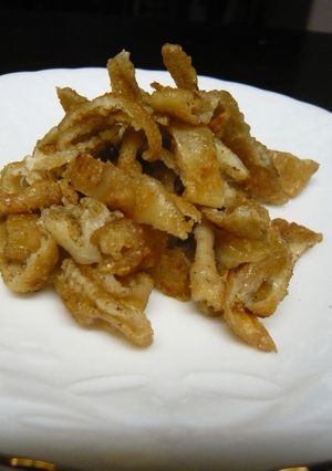 鶏皮のカリカリカレー風味-レシピのメイン写真