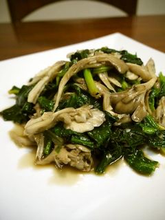 ほうれん草と舞茸の中華炒め♪-レシピのメイン写真