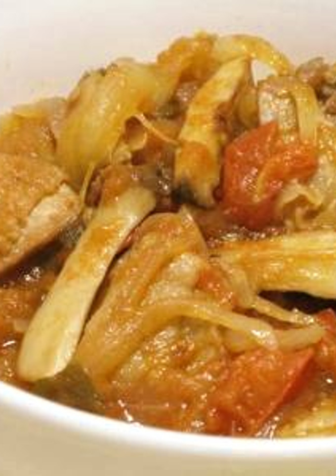 鶏とトマトのあっさりしょうゆ煮-レシピのメイン写真