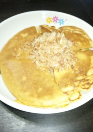 ここまできちゃいました☆貧乏お好み焼き-レシピのメイン写真