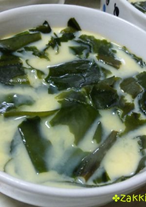 ワカメの茶碗蒸し-レシピのメイン写真