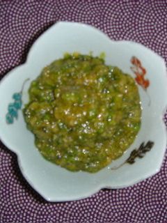 ふきのとうの甘味噌煮-レシピのメイン写真
