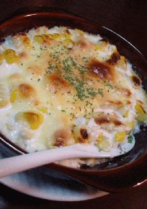 ヨーグルト・マヨの「とうきび寄せ焼き」-レシピのメイン写真