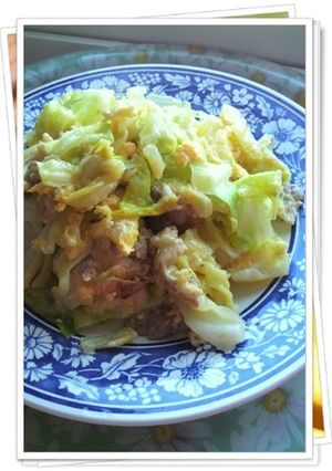 お弁当にも❤豚キャベたまごチーズ-レシピのメイン写真
