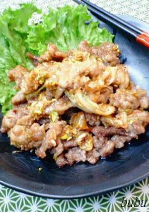 揚げ焼き豚キムチ-レシピのメイン写真