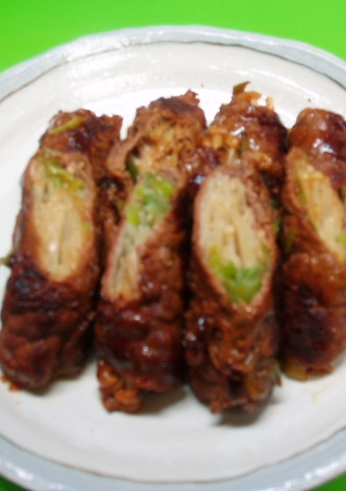 えのきとネギの牛肉巻き-レシピのメイン写真