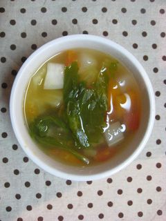 とろ~りセロリのサイコロスープ-レシピのメイン写真