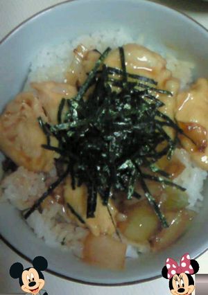 ささみネギ丼-レシピのメイン写真