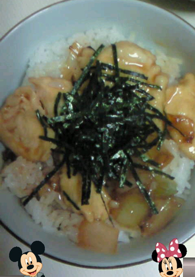 ささみネギ丼-レシピのメイン写真