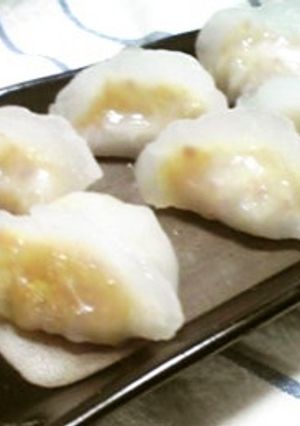 豆腐入り海老蒸し餃子-レシピのメイン写真