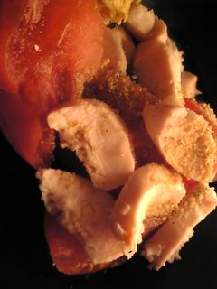 トマトとささみの酢醤油生姜胡麻和え-レシピのメイン写真